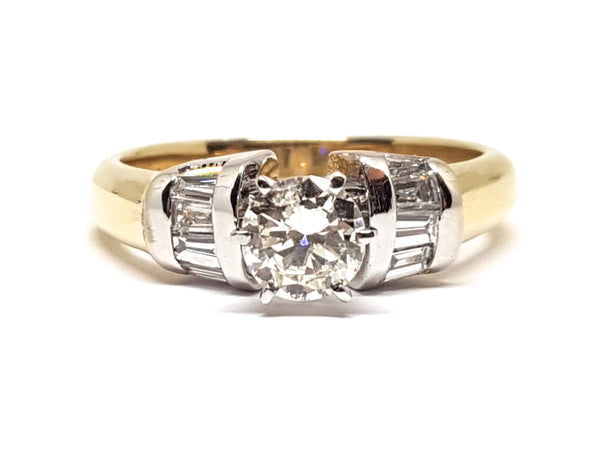 Diamond Engagement Ring 1.10ct.
