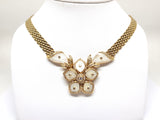 Diamond Pearl Necklace 2.96ct.