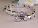 Ladies diamond bracelet set with 4.05ct. diamonds