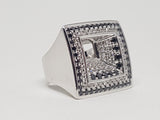 Black & White Diamond Ring 2.08ct.