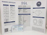 EGL Certified Fancy Purple Pink 0.30ct.