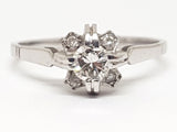 Antique Diamond Engagement Ring 0.44ct.