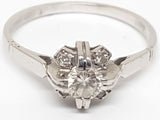 Antique Diamond Engagement Ring 0.44ct.