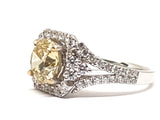 Diamond Engagement Ring 2.80ct.