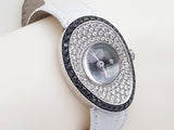 Black & White Diamond Ladies Watch
