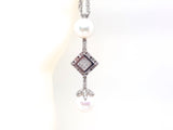Necklace & Diamond Pearl Pendant ct.