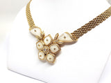 Diamond Pearl Necklace 2.96ct.