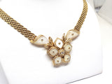 Diamond Pearl Necklace 2.96ct.