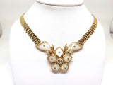 Diamond Pearl Necklace 2.96ct.