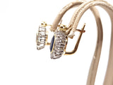 Diamond Sapphire Earrings 5.20ct.