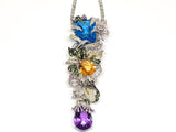 Necklace & Diamond Amethyst Citrine Emerald Topaz Yellow Pink Sapphire Pendant
