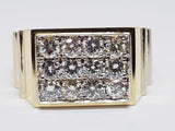 Mens Diamond Ring ct.