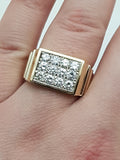 Mens Diamond Ring ct.