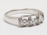 Diamond Memory Ring 0.97ct.