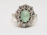 Diamond Emerald Ring