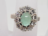 Diamond Emerald Ring