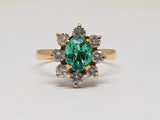 Diamond Emerald Ring 2.60ct.