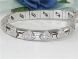 Ladies diamond bracelet set with 4.05ct. diamonds