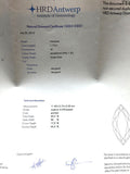 Certified Diamond 1.15 ct. Marquise Cut - D/ LC - HRD Certificate