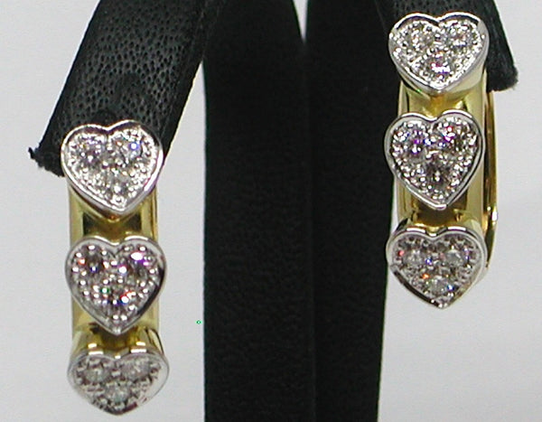 Diamond Earrings 1.80ct.