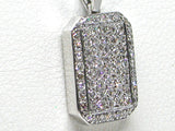 Antique Necklace & Diamond Pendant 3.10ct.