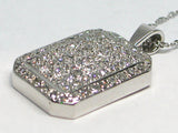 Antique Necklace & Diamond Pendant 3.10ct.