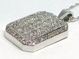 Antique Necklace & Diamond Pendant 3.10ct.