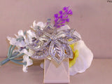 Diamond Cocktail Ring- Flower Shaped - Diamonds 2.14 ct - 18 Kt White Gold